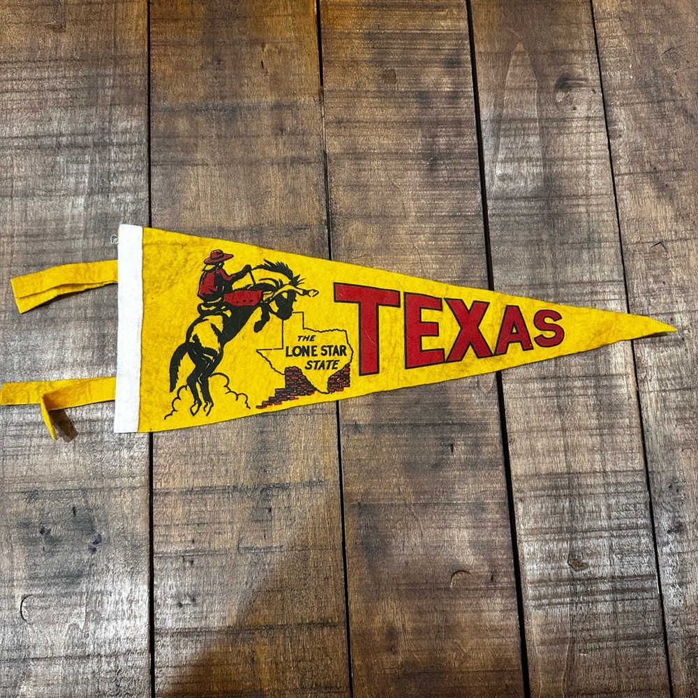 Vintage Texas Pennant - Picture 8 of 8
